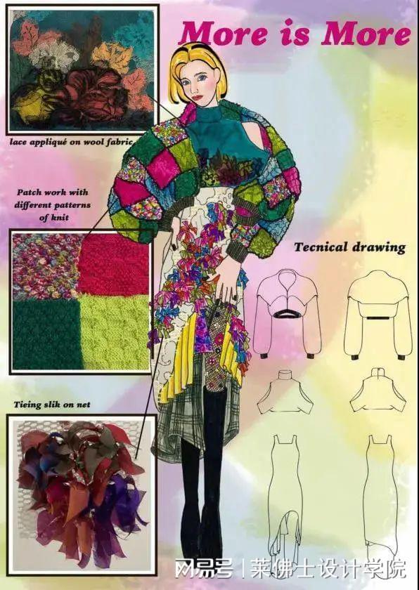 【服装CQ9电子 CQ9传奇设计作品】我的作品定要如这世界一般朱墨纷呈！(图3)
