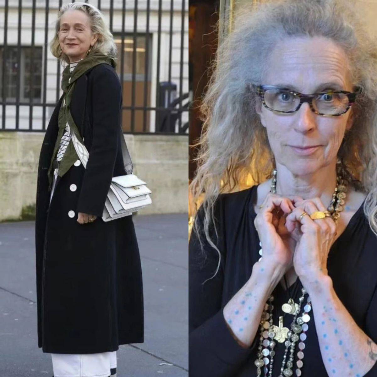 中老年人如何更时髦？发型选短、衣服穿长出门不CQ9电子 CQ9传奇输时髦精(图3)