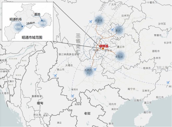 CQ9电子 CQ9传奇电子225亿！打造镇雄产城融合纺织服装产业园！(图3)