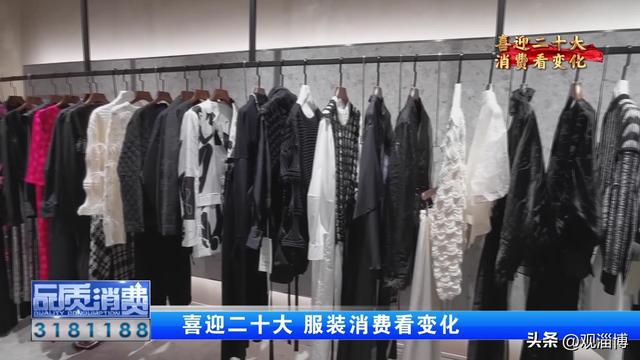 喜迎二十大 从服装CQ9电子 CQ9传奇电子消费看变化(图8)