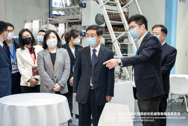 CQ9电子 CQ9传奇电子【纺织头条】纺机“盛宴”来了！2022年绍兴国际纺织机械智能制造展览会盛大开幕(图4)