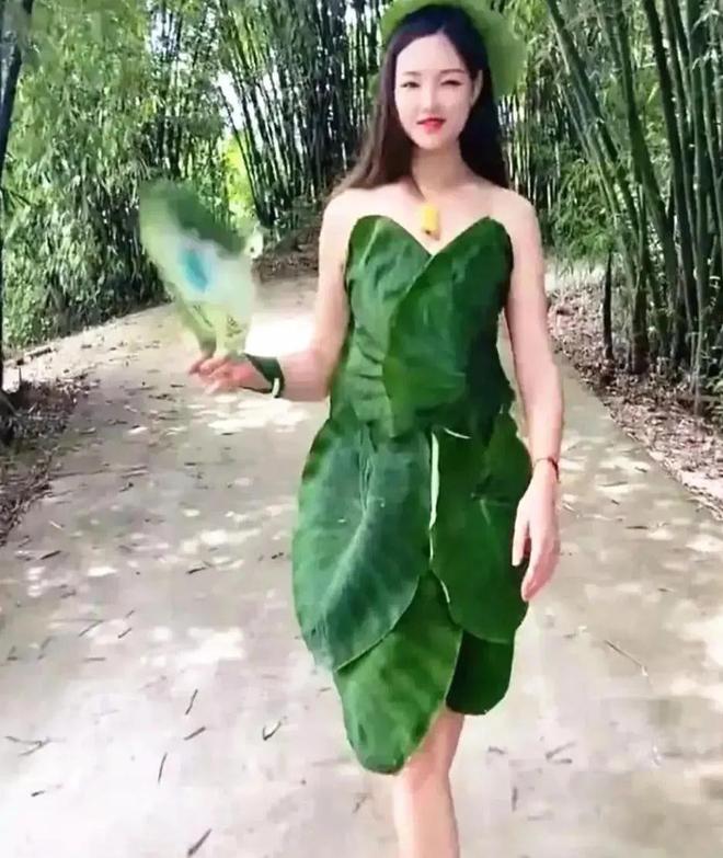 CQ9电子 CQ9传奇电子身在城乡结合部心在巴黎时装周“纯天然服装秀”走出超模步伐(图4)