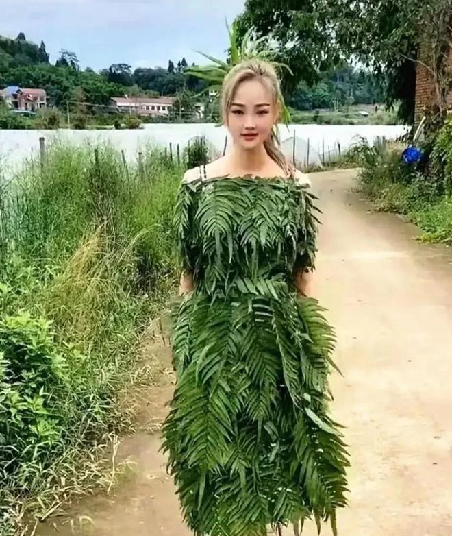 CQ9电子 CQ9传奇电子身在城乡结合部心在巴黎时装周“纯天然服装秀”走出超模步伐(图5)