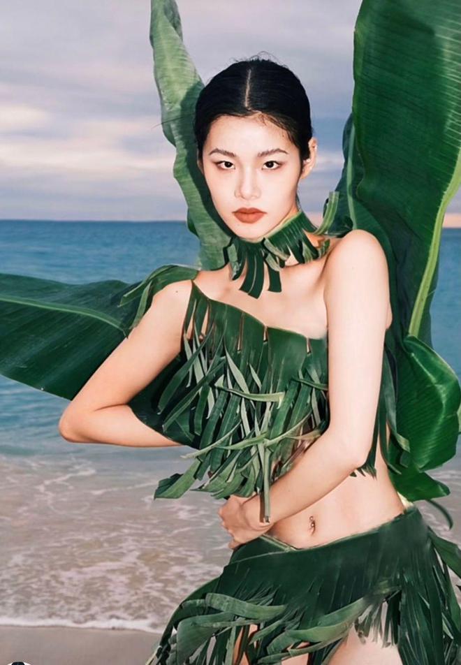 真正的模特不靠服装！把芭蕉叶、瑜咖垫穿身上也能拍成时尚大片CQ9电子 CQ9传奇电子(图9)