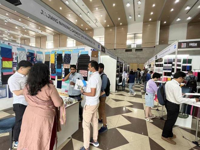 CQ9电子 CQ9传奇电子纺织服装海外展 南亚市场起跑点 孟加拉冬季展启幕！