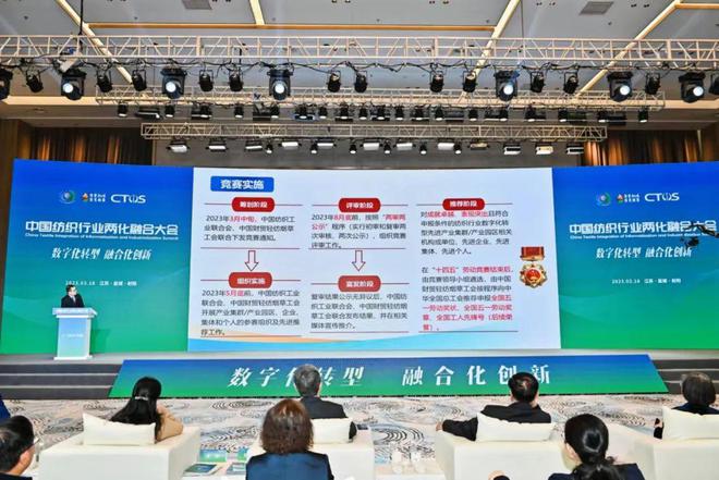 CQ9电子 CQ9传奇电子数字化转型融合化创新：中国纺织行业两化融合大会促进产业高质量发展(图14)