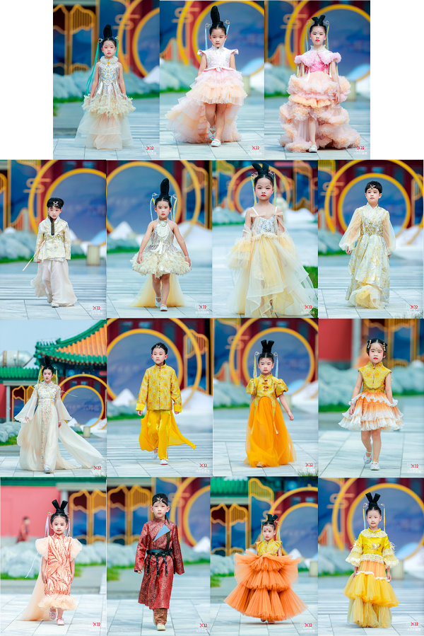 《中国服饰》杂志×JS蒋硕CQ9电子 CQ9传奇电子·肩上云2022北京时装周唯美上演(图4)