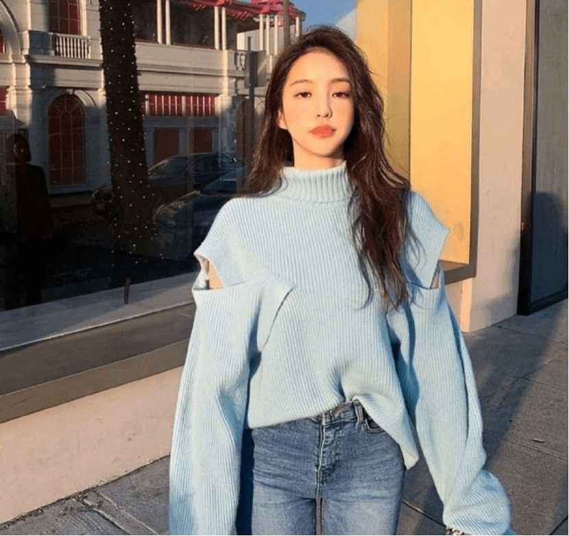 优雅柔和的穿搭一定要看针织衫！曲线的服装设计更容易展现特色CQ9电子 CQ9传奇电子(图13)