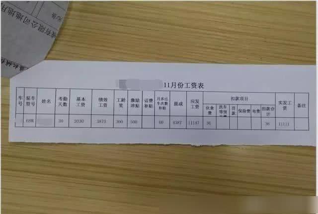CQ9电子 CQ9传奇电子服装厂打工妹工作两年晒11月的工资