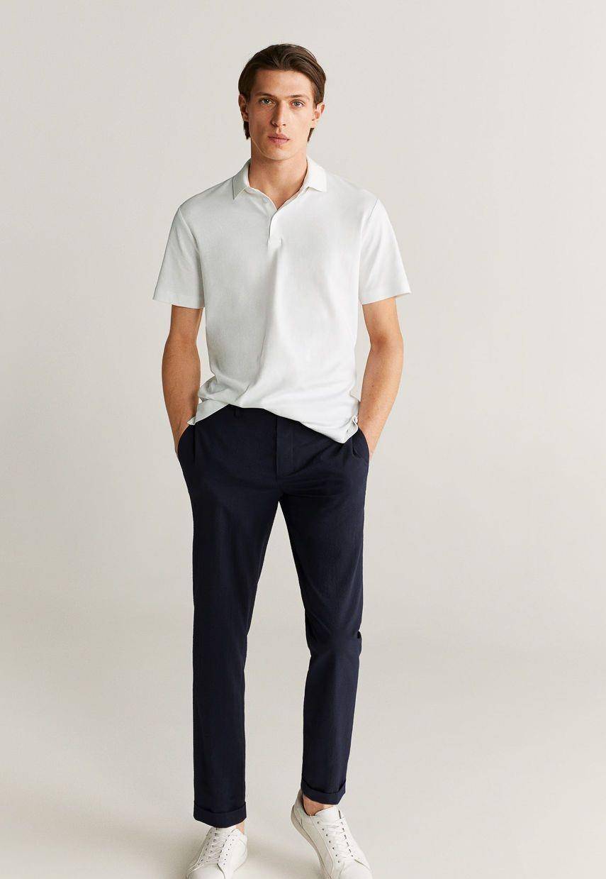 CQ9电子 CQ9传奇电子型男的入夏穿搭衣服种类不求多T恤和POLO衫要备好(图6)