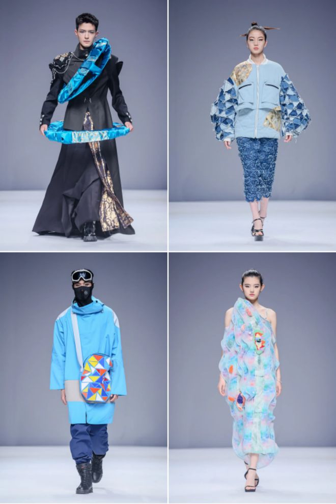 中韩两校联袂服装设计作品亮相2023中国国际大学生时装周CQ9电子 CQ9传奇电子(图5)