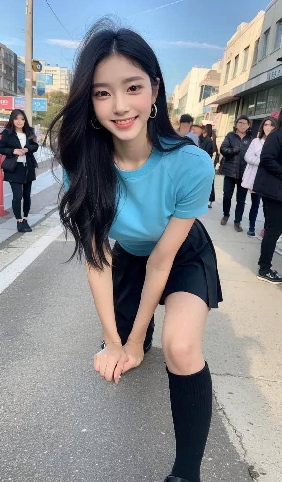CQ9电子 CQ9传奇电子时尚沉稳展现女性基本款拼装AI画女装街头时尚衣服(图3)