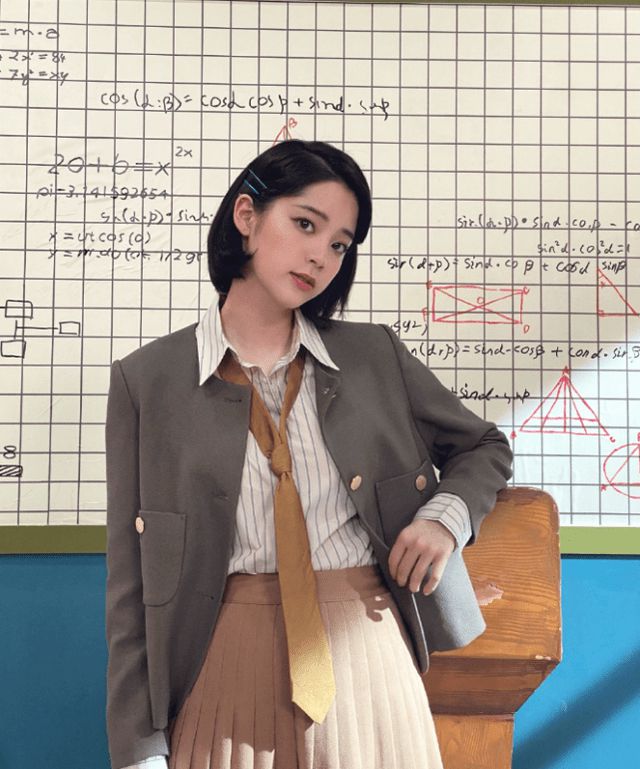 CQ9电子 CQ9传奇电子欧阳娜拍摄学院风写真JK制服青春洋