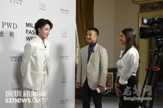 深圳大浪服装品牌亮相2024CQ9电子 CQ9传奇电子春夏米兰时装周(图7)