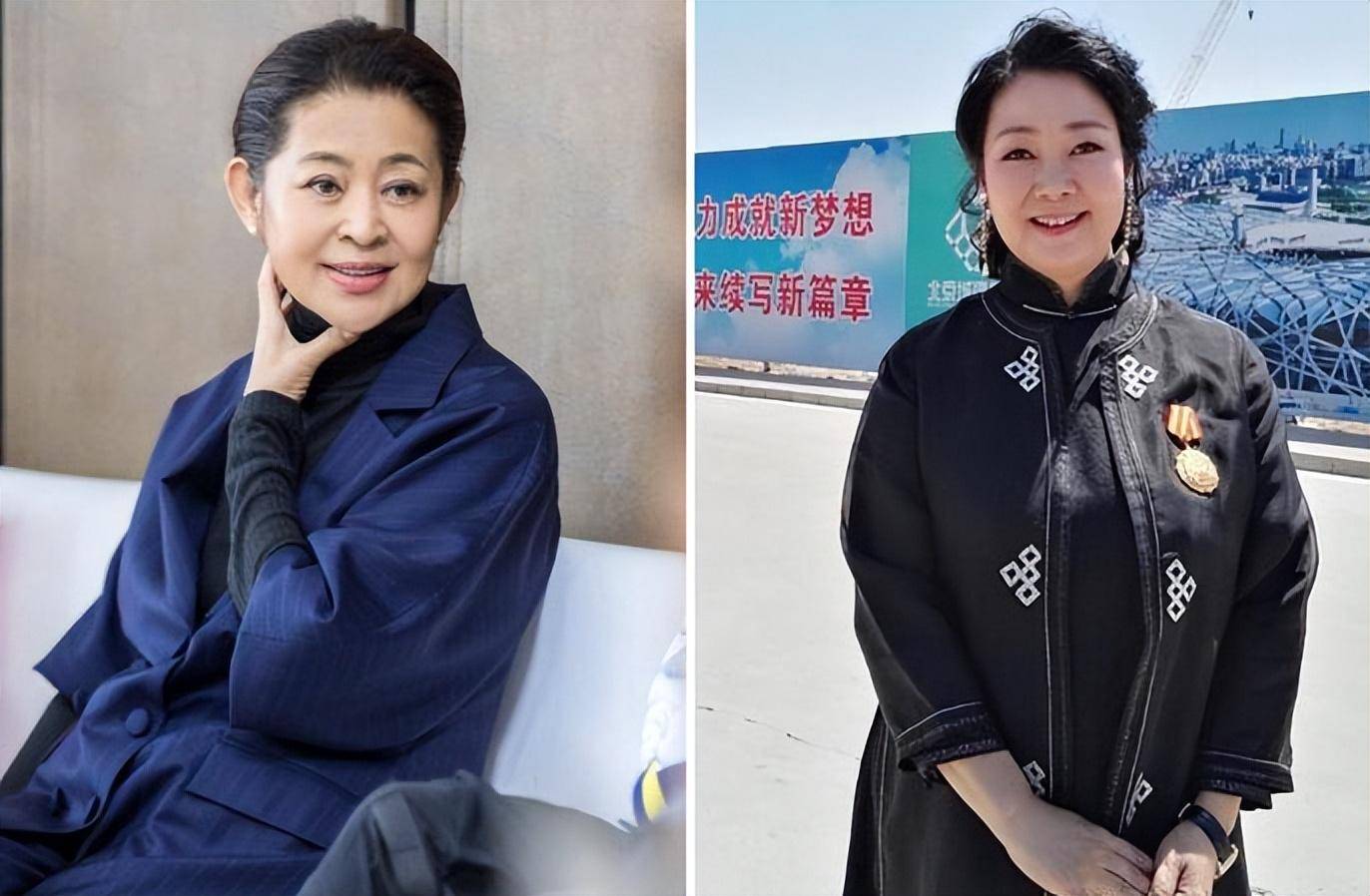 倪萍、萨日娜风衣穿搭教程CQ9电子 CQ9传奇电子中年女性气质提升方法(图4)