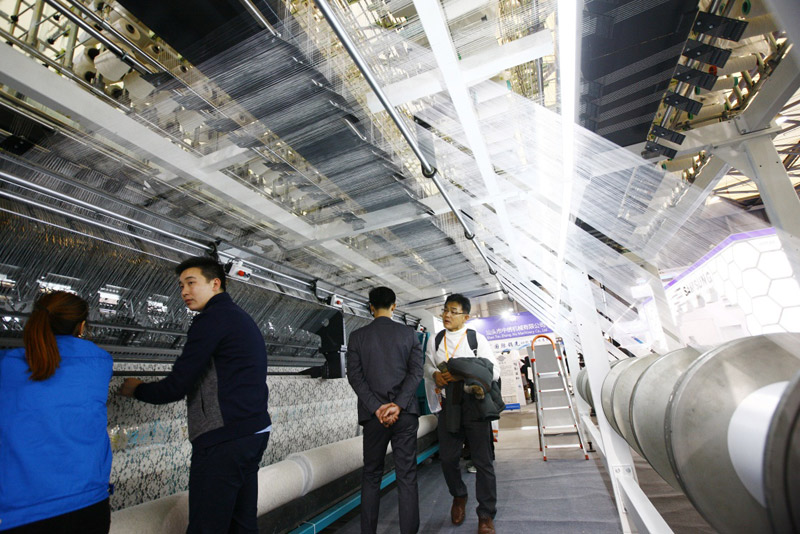 CQ9电子 CQ9传奇电子第十八届上海国际纺织工业展览会开幕