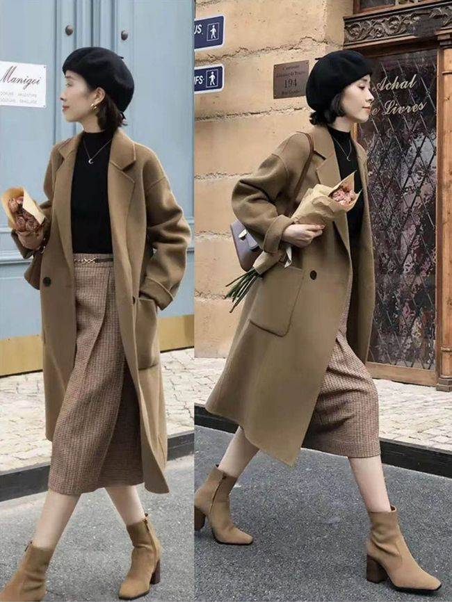 CQ9电子 CQ9传奇电子这才是中年女人该有的大衣穿搭6套“配色方案”直接照穿就美(图6)