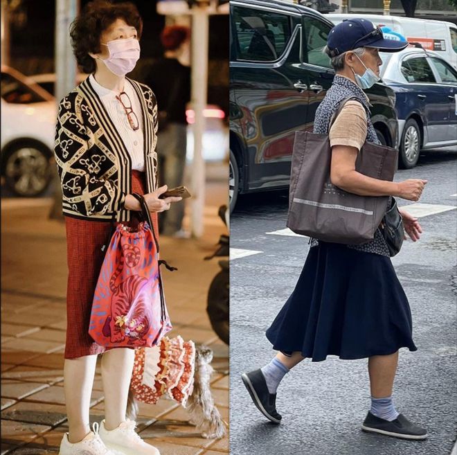 CQ9电子 CQ9传奇电子上海奶奶亲身示范：衣不紧身、裤不上膝、鞋不带跟美得优雅得体(图7)