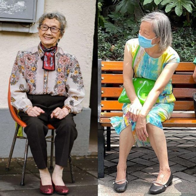 CQ9电子 CQ9传奇电子上海奶奶亲身示范：衣不紧身、裤不上膝、鞋不带跟美得优雅得体(图15)