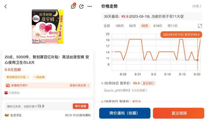 CQ9电子 CQ9传奇电子女生福利来了!这五款卫生巾近期大降价抓紧囤(图3)